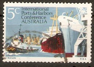 Australia 1969 Ports & Harbours Stamp. SG438.